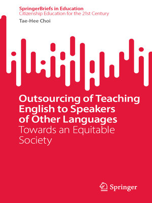 cover image of Outsourcing of Teaching English to Speakers of Other Languages